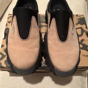 Men's Tan and Black Slip-On Shoes by Oakley